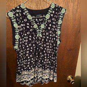 Lucky brand size 1x sleeveless top